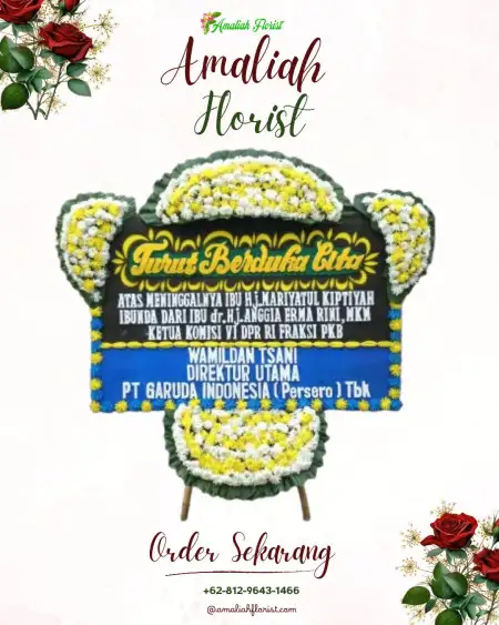 Papan Bunga Duka Limpung